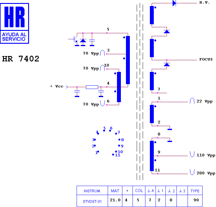 flyback transformer, reading the diagram All About Circuits